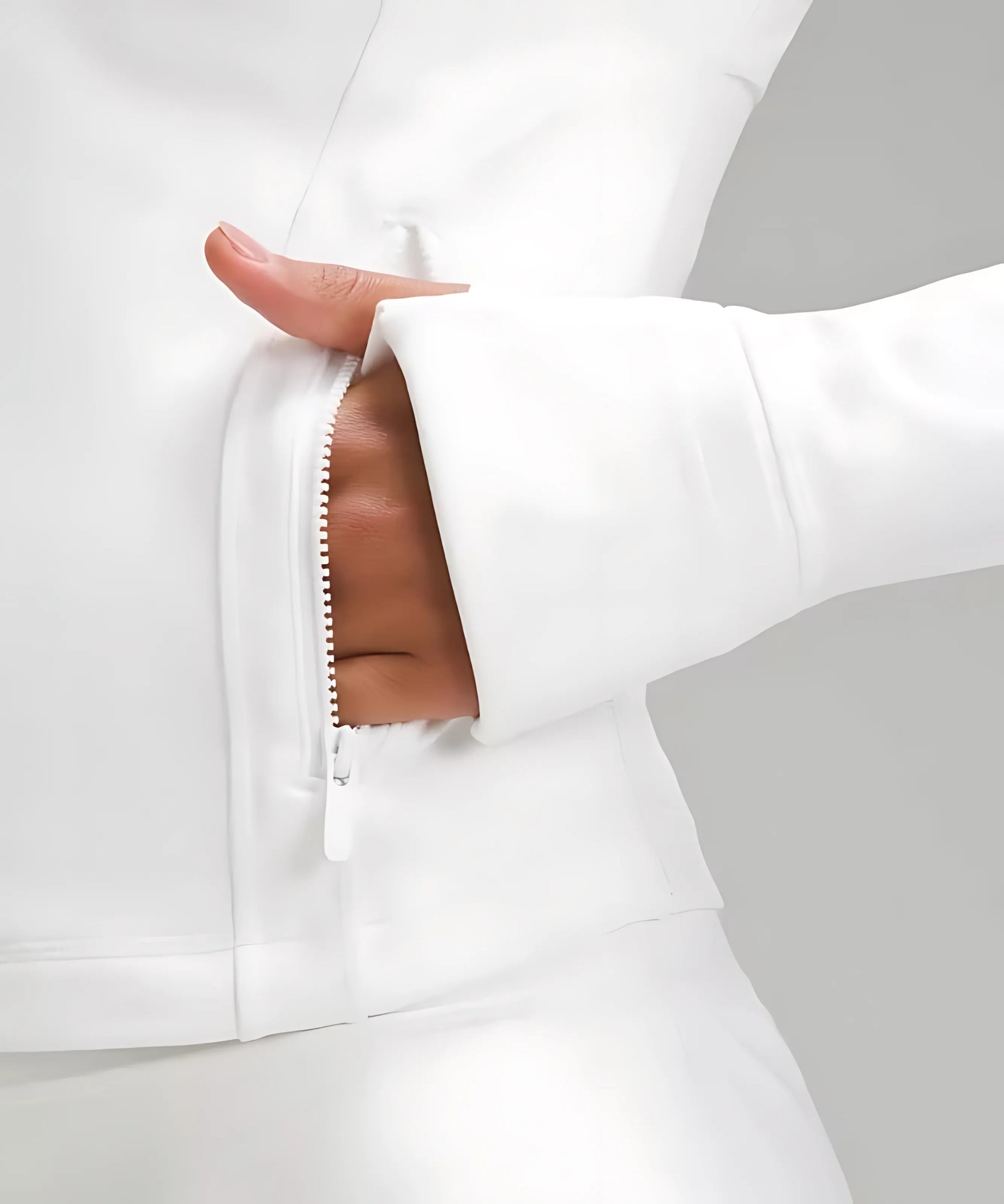 Veste Courte Sculpter - Blanche