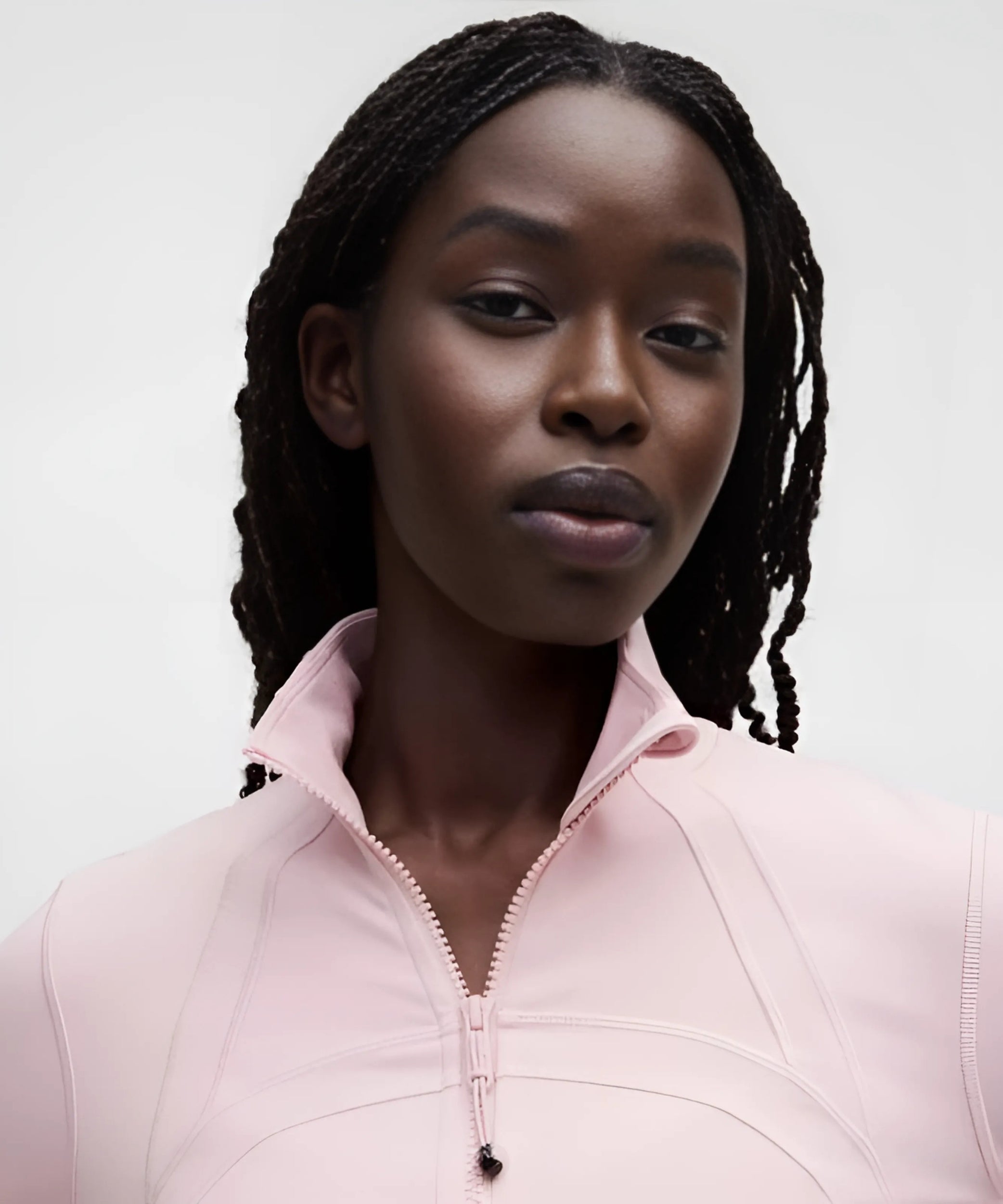 Veste Courte Sculpter - Rose Nuage