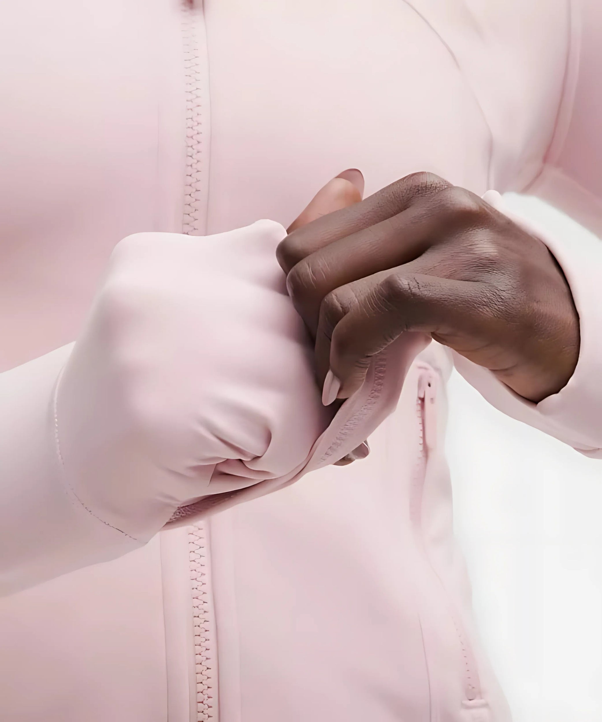 Veste Courte Sculpter - Rose Nuage