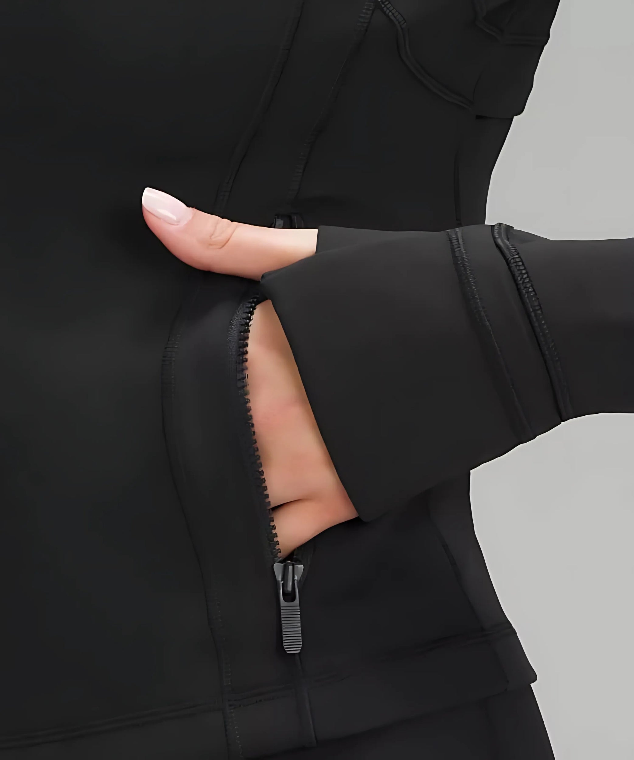 Veste Courte Sculpter - Noire