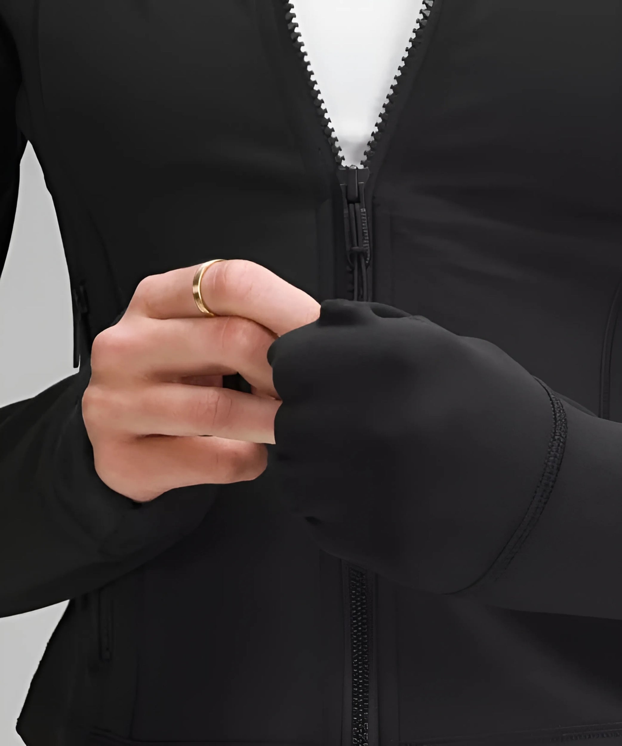 Veste Courte Sculpter - Noire