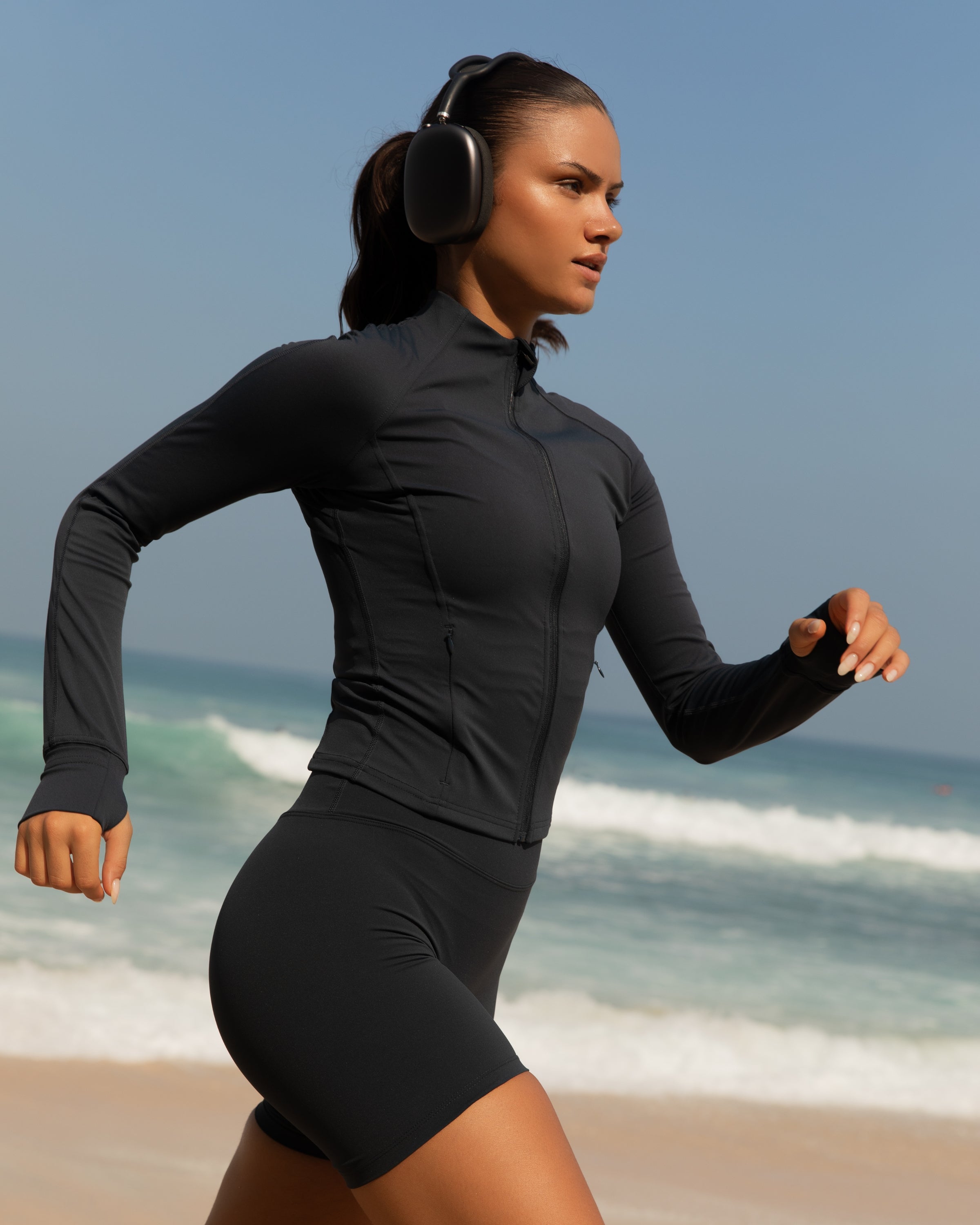 Veste de Sport – Bleu Océan