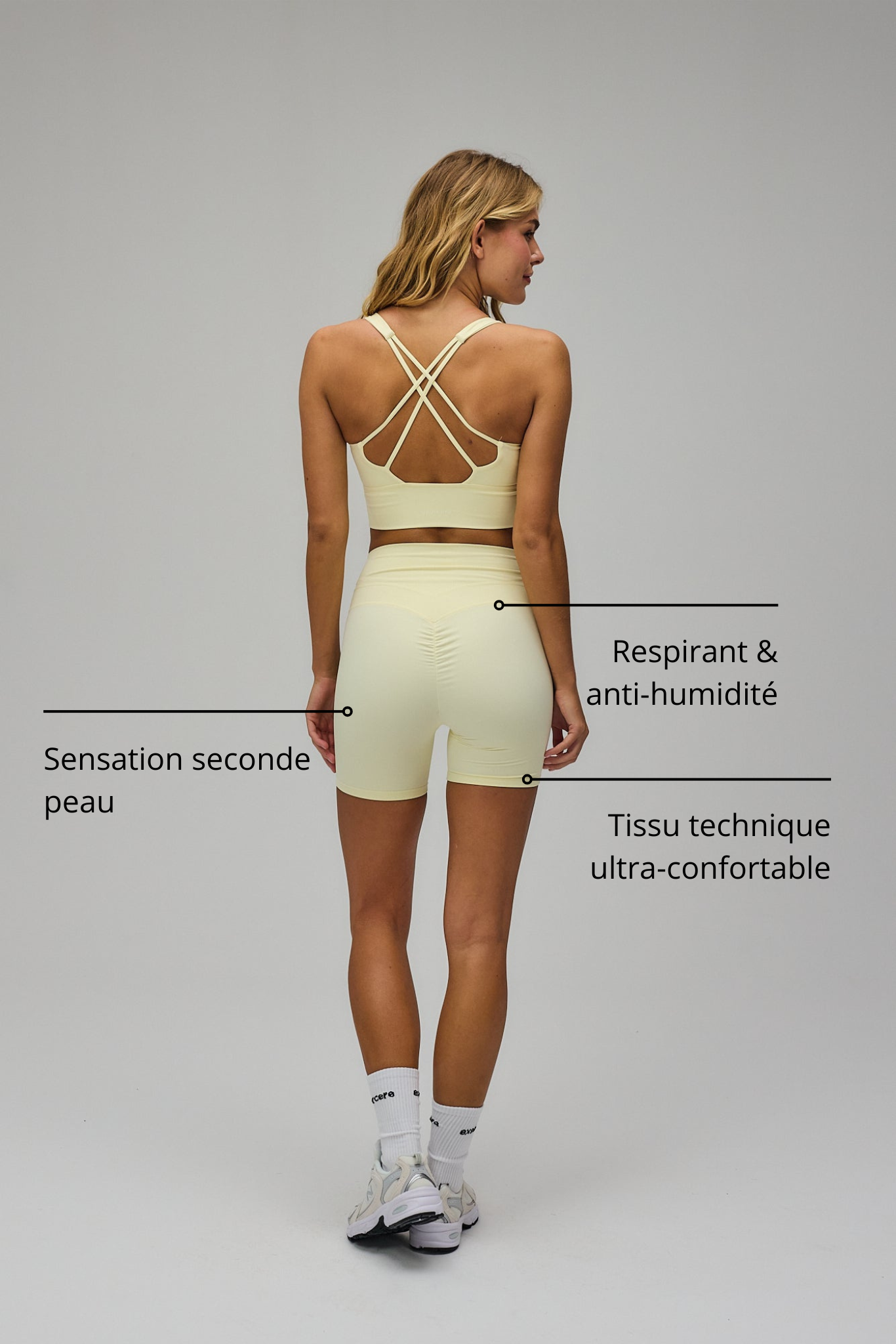 Short Allure - Jaune Citron