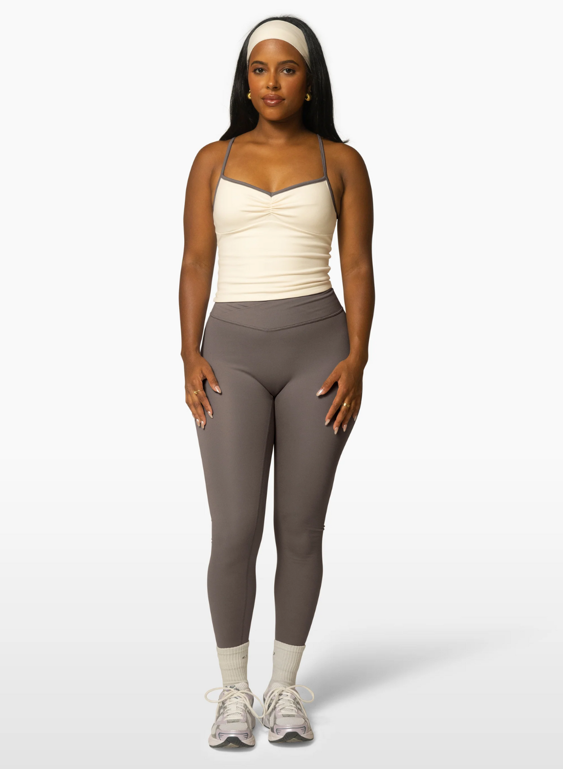 Legging Croisé  – Gris