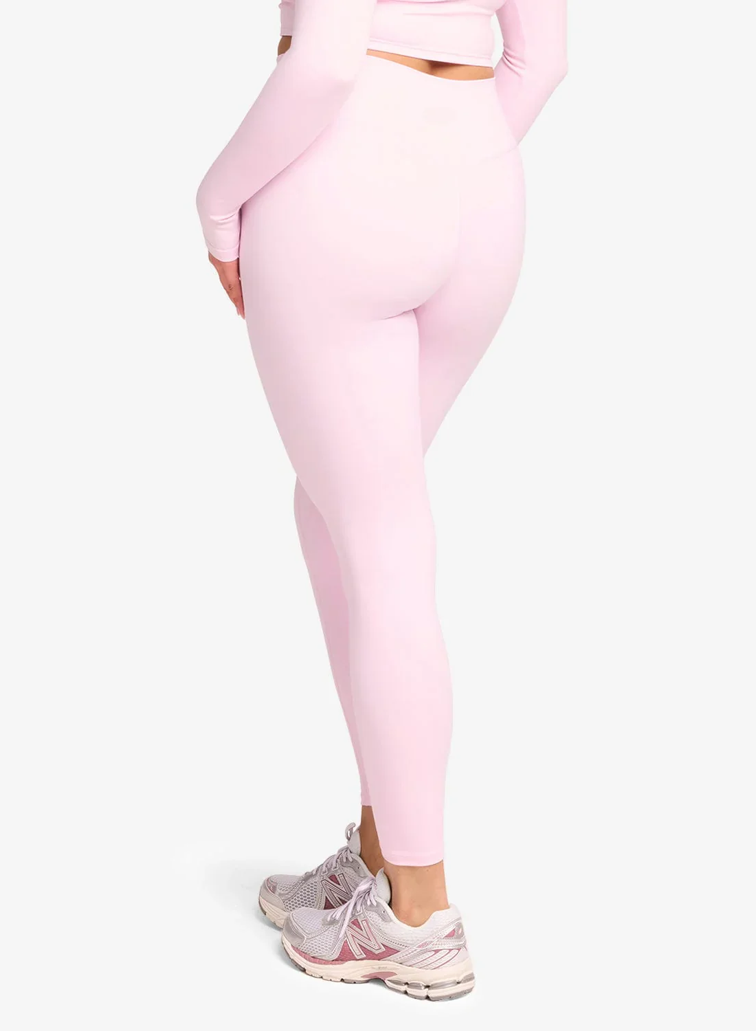 Legging Croisé – Rose Doux