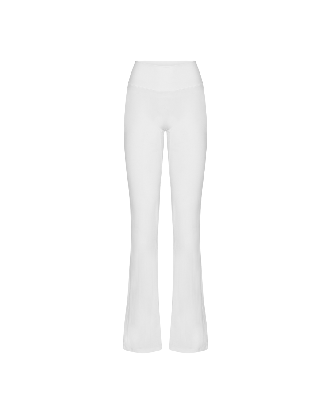 Pantalon Yoga Évasé - Blanc