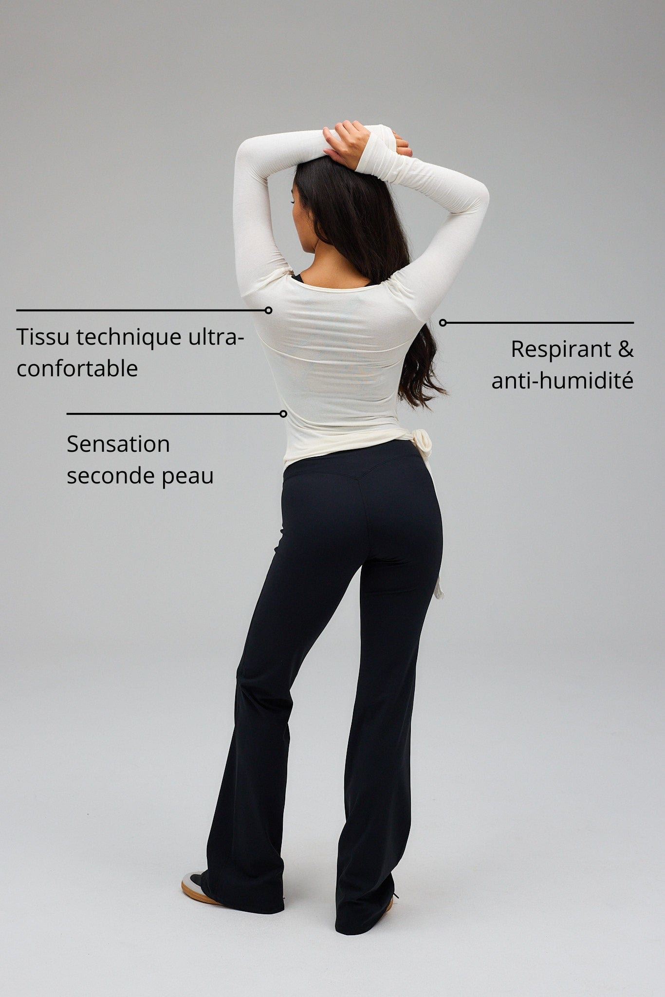 Chemisier Croisé – Blanc
